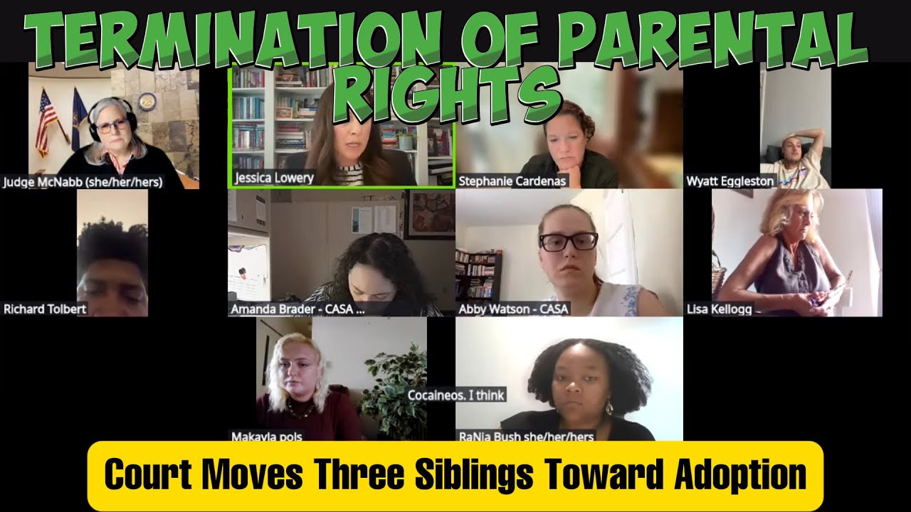 Termination of Parental Rights Finalized — Court Moves Three Siblings Toward Adoption