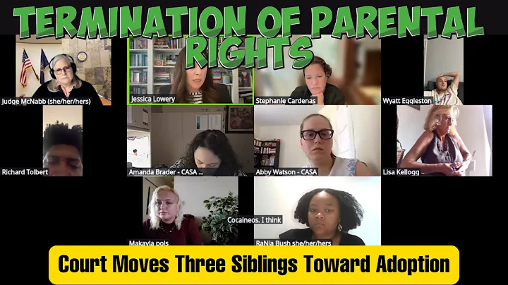 Termination of Parental Rights Finalized — Court Moves Three Siblings Toward Adoption