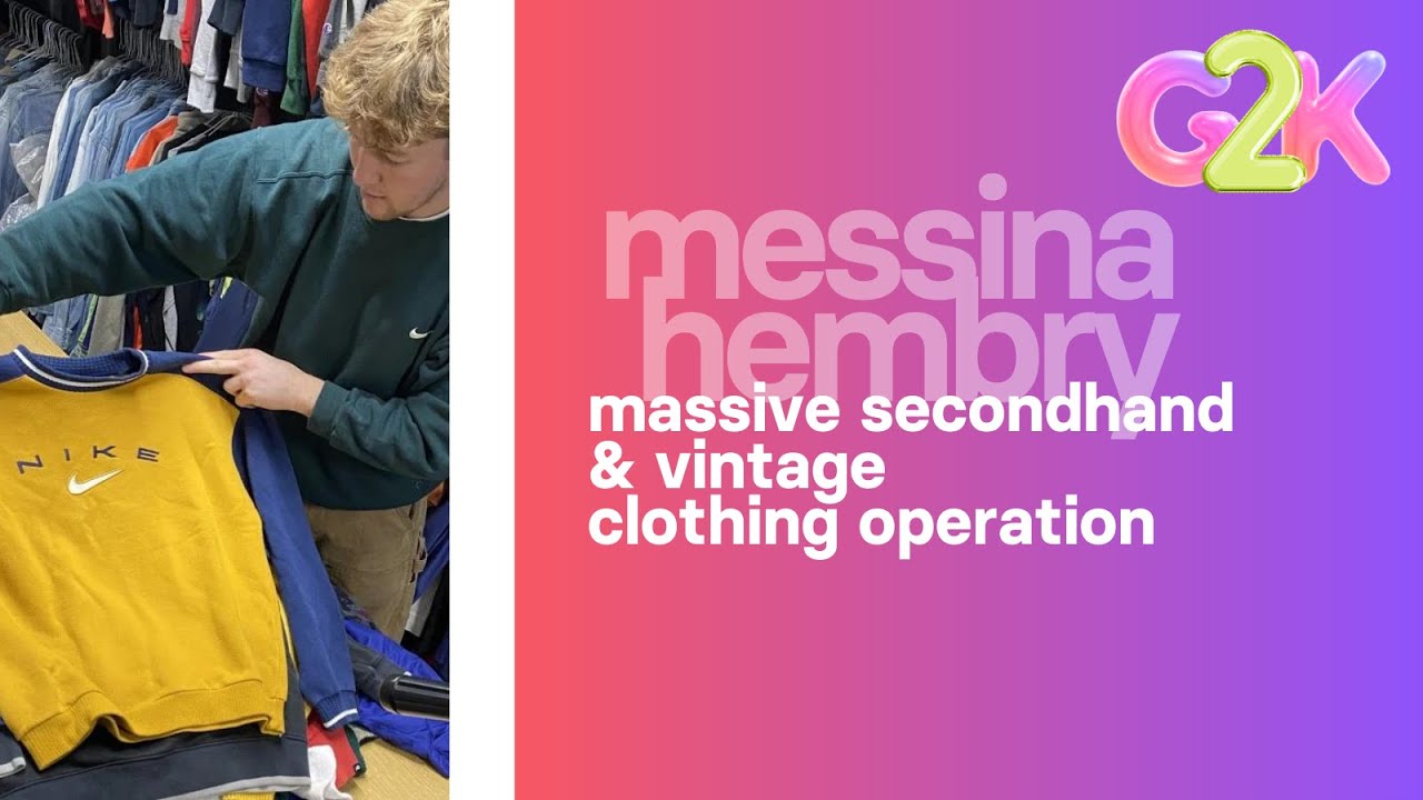 Messina Hembry's Massive Secondhand and Vintage Clothing Operation 