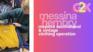 Messina Hembry's Massive Secondhand and Vintage Clothing Operation