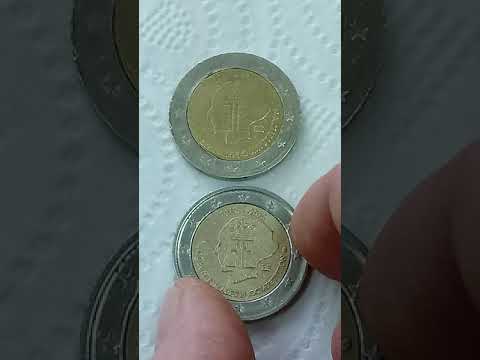 573. Two coins 2 € - 1937-2012 Very beautiful with fantastic error - QUEEN ELIZSBETH COMPETITION -BE