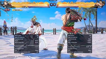 TEKKEN8 Vs Feng punition +1f block
