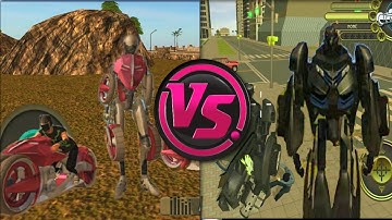 Moto Robot vs Carobot ✦  by Mine apps craft