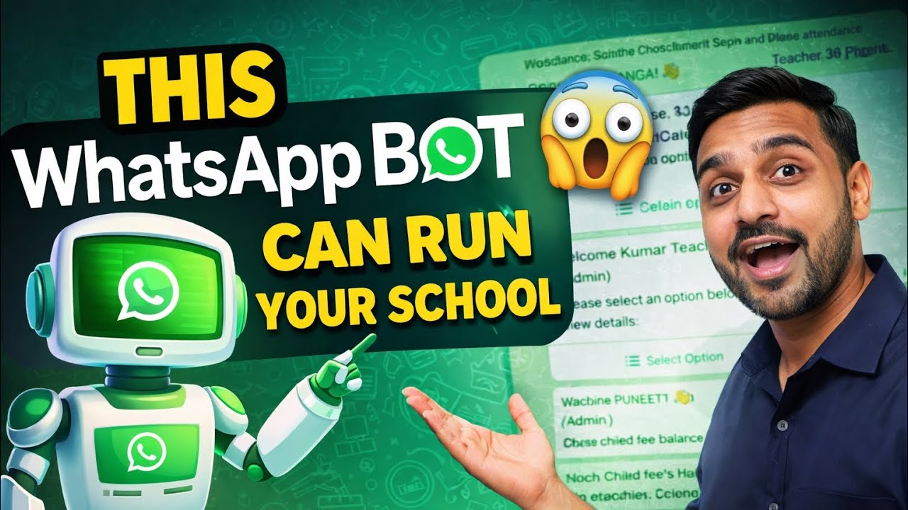 WhatsApp-Based School Management System | ProSchool360