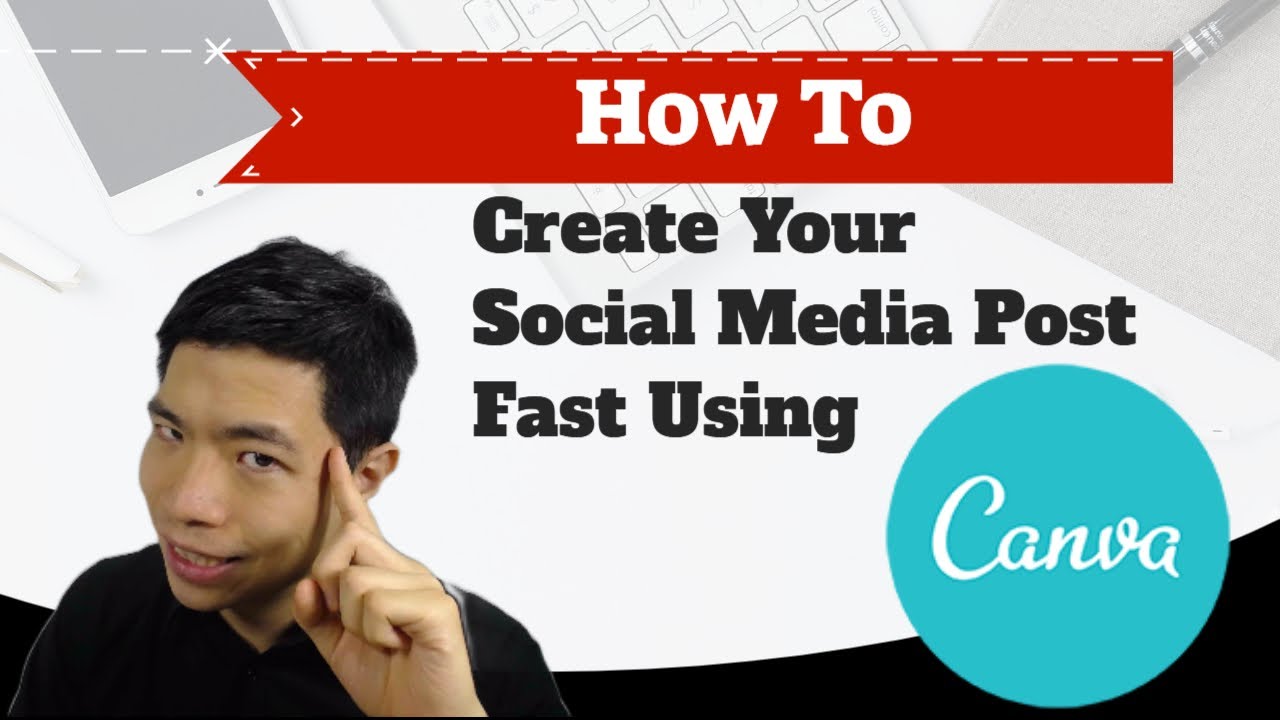 Canva Tutorial - How To Use Canva To Create Social Media Content Facebook Instagram Twitter LinkedIn