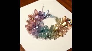 Real Paint Spreading on Paper | Satisfying to Watch