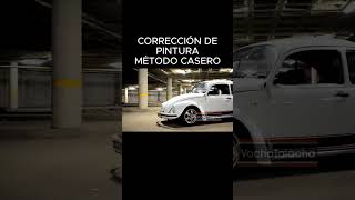 Método casero para corrección de pintura