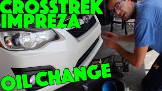 How To: Subaru Crosstrek & Impreza Oil Change - DIY