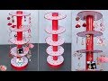 Best Out Of Waste... DIY Organizer || Earring Stand Making at Home