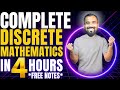 Complete Discrete Mathematics in 4 Hours | Hindi Explanation of Key Topics