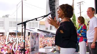 W Maxine Waters, Nancy Pelosi & More At La Pride 2017