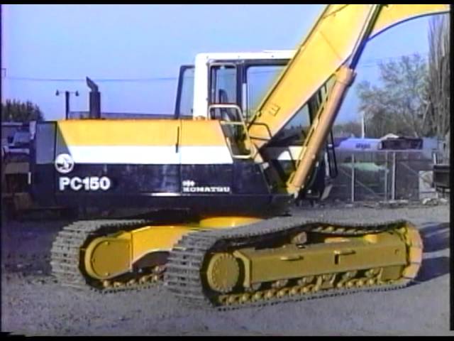 Komatsu Excavator Maintenance Youtube