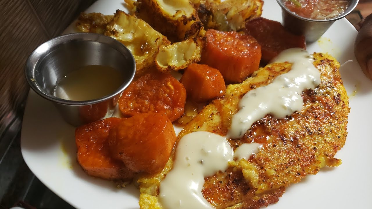 Thursday night special: Fish ,Sweet Potatoes and Cabbage & 0nions!