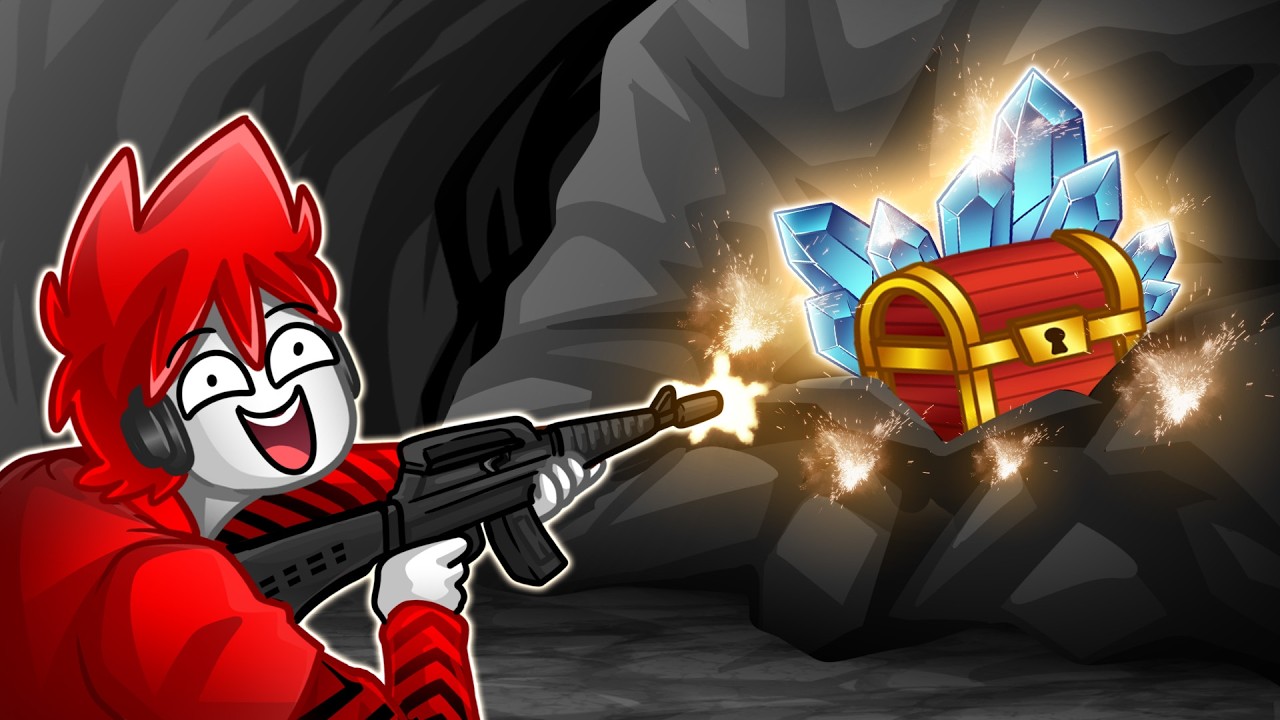 Roblox : Mine With Guns 🔫 มิติใหม่ของการหาแร่ ใช้ปืนขุดเหมือง !!!