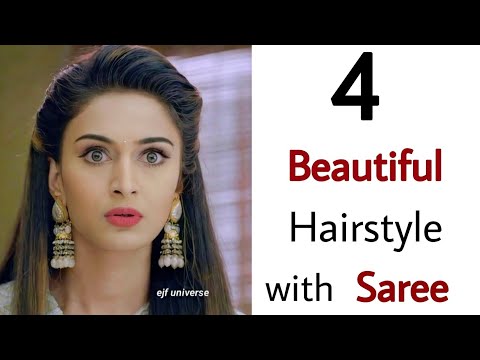 Easy festive hairstyle with jasmine flower | short hair hairstyle for saree|  Preity Neereekshan - YouTube