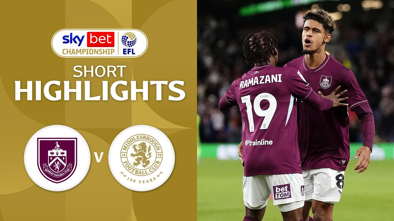 [Highlights] EFL Championship 2026/27 : Burnley vs Middlesbrough (03-09-69)