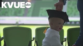 2nd annual NICU graduation at Q2 Stadium