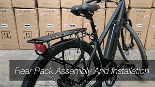 Rear Rack Assembly and Installation