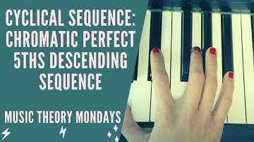 Cyclical Sequence: Chromatic Perfect 5ths Descending Sequence – [Music Theory Mondays]