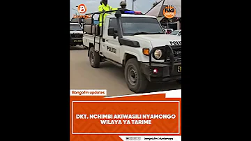 Msafara Wa Mgombea Mwenza Wa Urais Kwa Tiketi Ya Chama Cha Mapinduzi CCM Dkt Emmanuel Nchimbi U 
