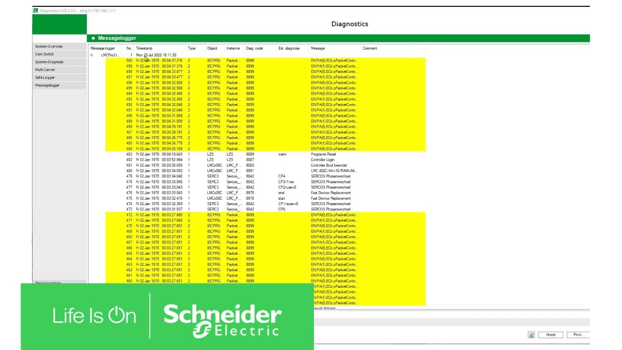 Adjusting PacDrive Date and Time | Schneider Electric Support - YouTube