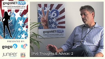 Interview with Bruce Sinclair 2 at gogoNET LIVE! IPv6 Event