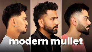 Types of Mullet Hairstyles for Men and How To Style Them