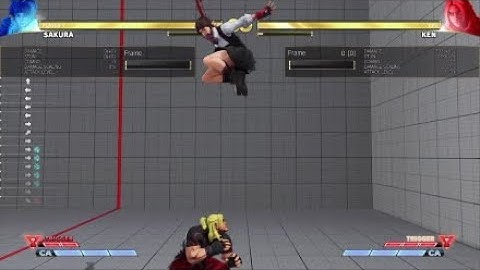 SFV Arcade Edition Sakura Demonstrates how to Easily Cancel Specials into Supers
