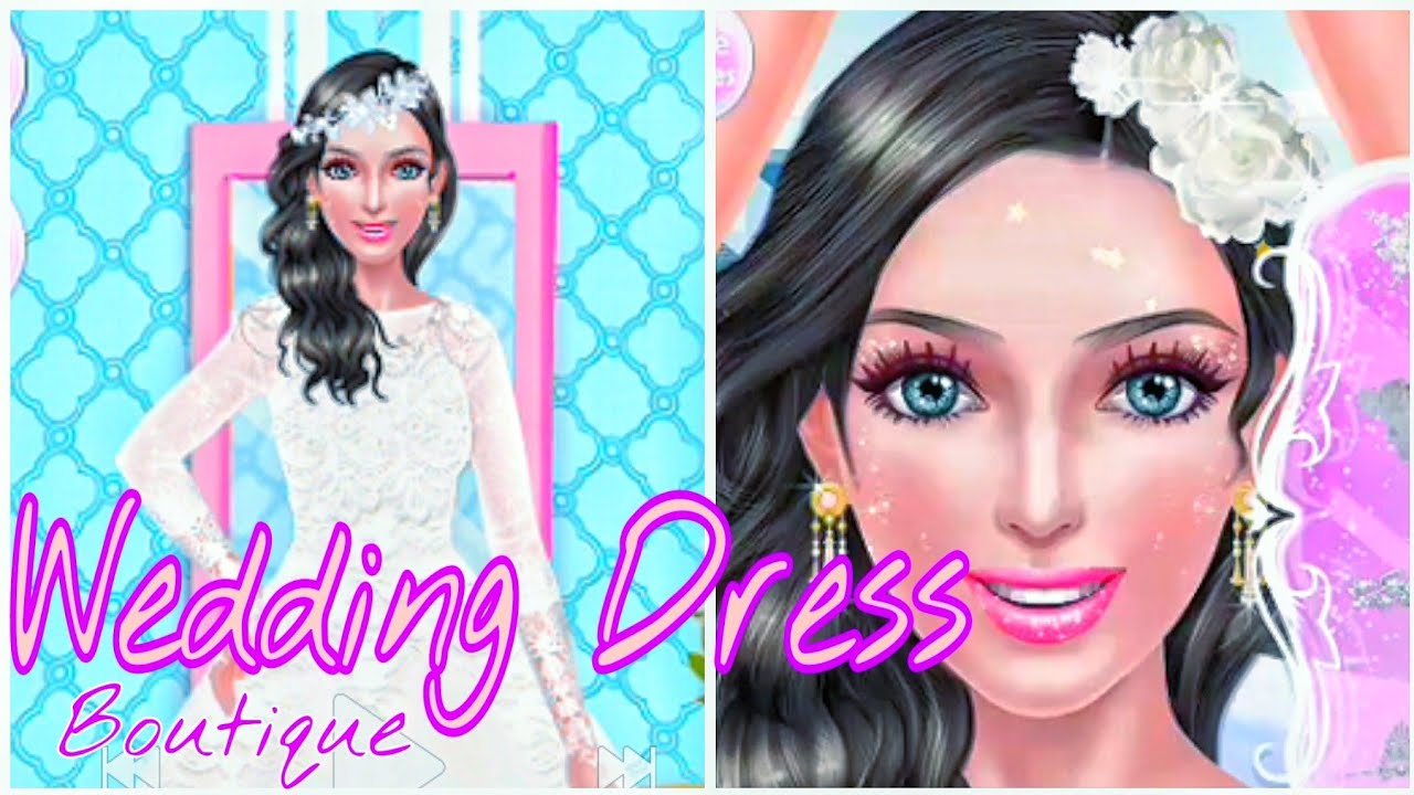 Wedding Dress boutique Game edukasi desain  gaun  