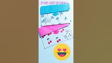 How to make Mini File Folder/ DIY Paper Craft Idea/diy Mini file tutorial/DIY File Folder/#shorts