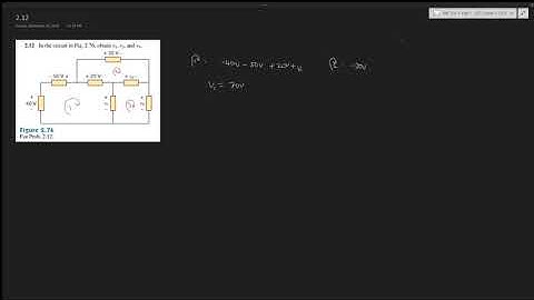 2.12 In the circuit in Fig. 2.76, obtain v1, v2, and v3.