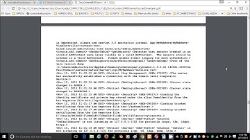 Döcu Content DDE JDev DB2 WebLogic Log for XML Data Journal Entries