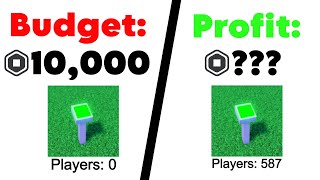 I SPENT $10,000 ON ADS FOR MY ROBLOX GAME AND MADE $..