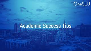 Academic Success Tips