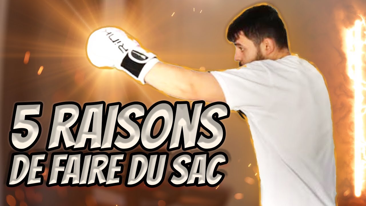 5 BONNES RAISONS de s'entraîner au sac de frappe à la maison.