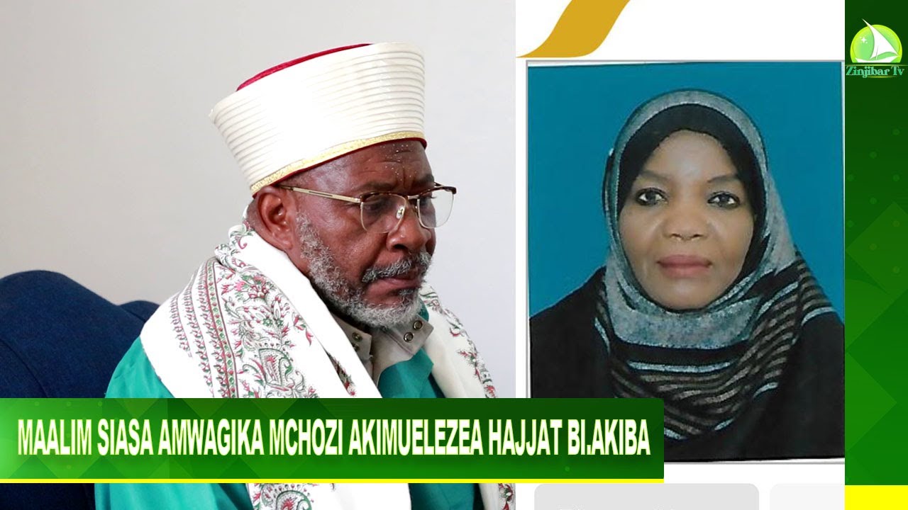 MAALIM SIASA AMWAGIKA MCHOZI AKIMUELEZEA HAJJAT BI.AKIBA