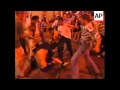 FRANCE: ST ETIENNE: FRENCH YOUTHS CLASH WITH ENGLISH SOCCER FANS