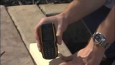 Sonim Phone Extreme Testing