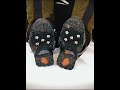 Strong Grip Cleats for Winter Safety ❄️🧗‍♂️