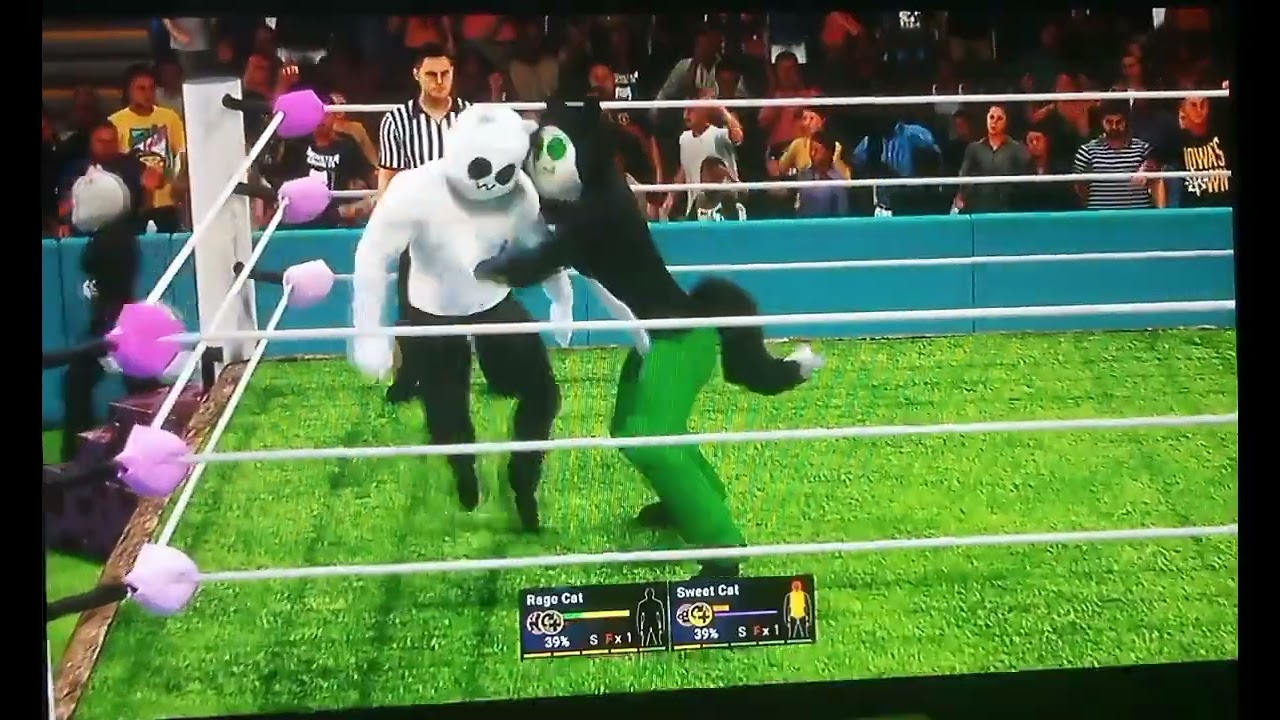 WWE BattleFight RageCat Vs Dave Vs SweetC Vs Duck life Vs DabC Vs Yellow Love Cat Vs KevinL Vs King