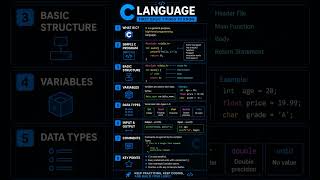 C Language Basics You Should Know 💻🔥 | #shorts