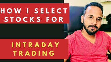 how to select stock for intraday trading -English
