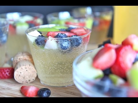 Sparkling Fruity Champagne Punch Recipe