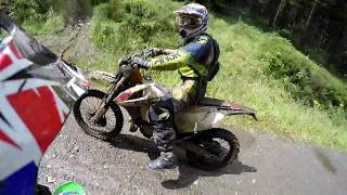 HARD ENDURO | KTM 300 { 2 Stroke Vs Kx100 | White Mountain