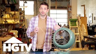 How to Fix a Frayed Cord | HGTV