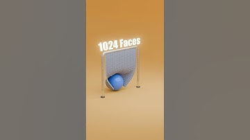 Ultimate Cloth Simulation | Blender Satisfying Animation #shorts