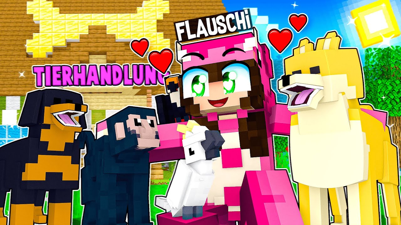 Wir bekommen HAUSTIERE 🐶 in Minecraft RP Schule
