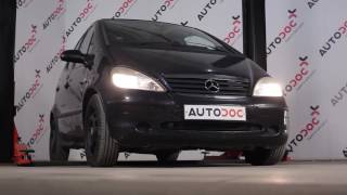Kuinka korvata Tuulilasinpyyhkimet MERCEDES-BENZ VITO Bus (W639) - opetusvideo