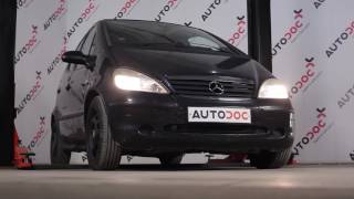 Tuulilasinpyyhkimet asennus MERCEDES-BENZ A-CLASS (W168): ilmainen video