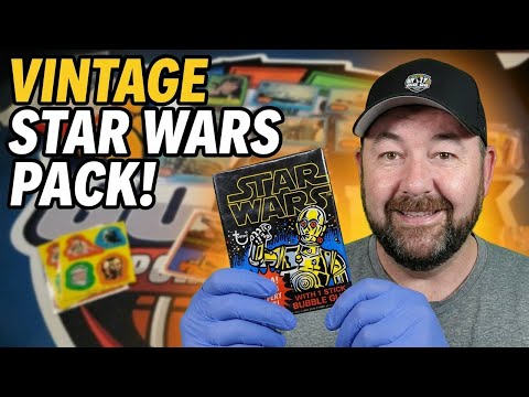 First Star Wars Cards Ever Made… I Opened One Live - YouTube